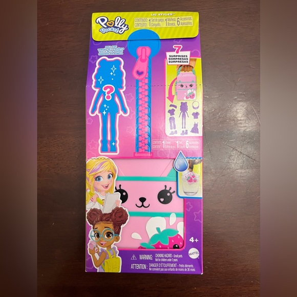 Polly Pocket Dolls & Playset, Lil’ Styles Travel Toy Collection with 3-inch Doll - Picture 3 of 12